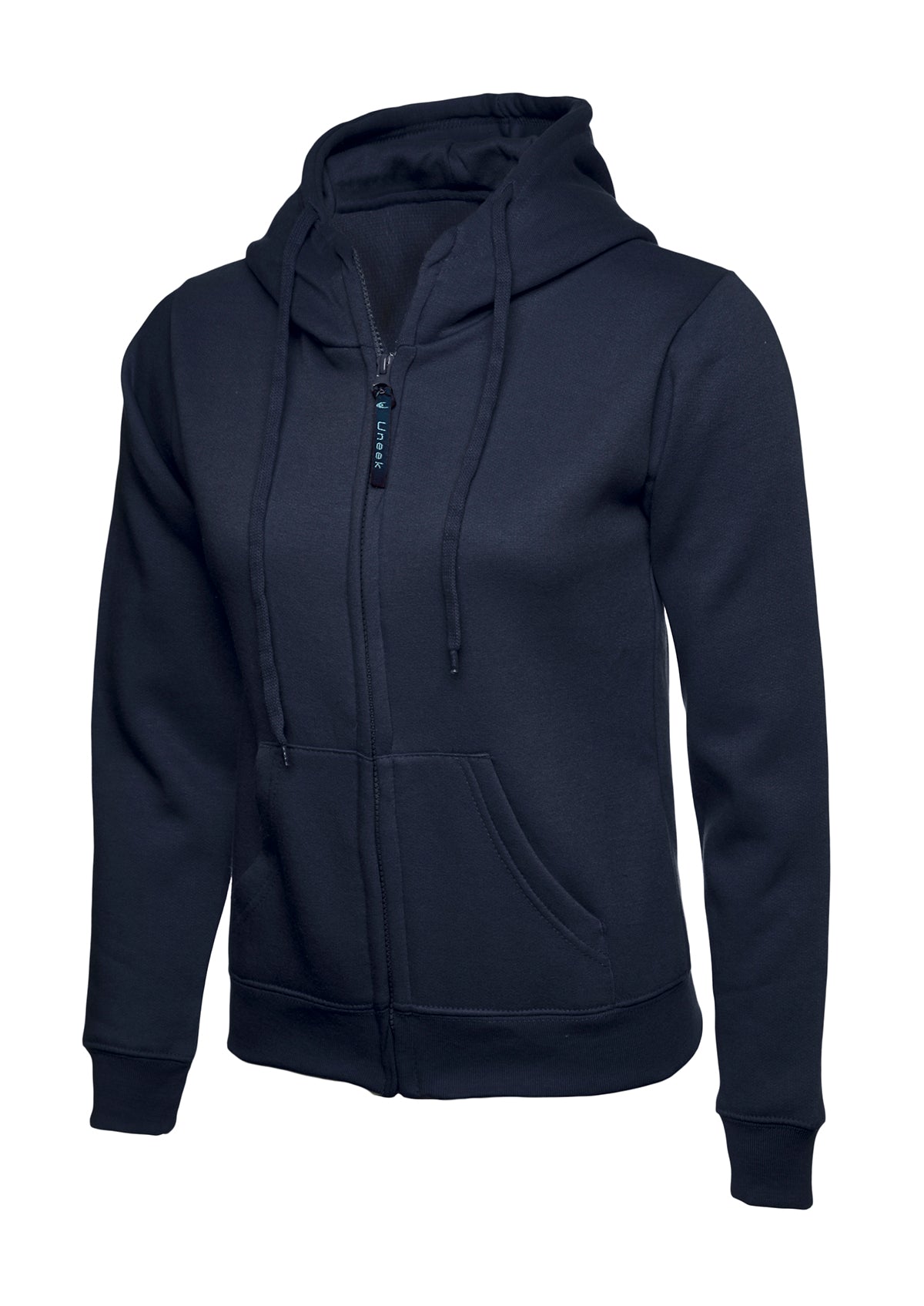 Uneek - Ladies Classic Full Zip Hooded Sweatshirt - UC505
