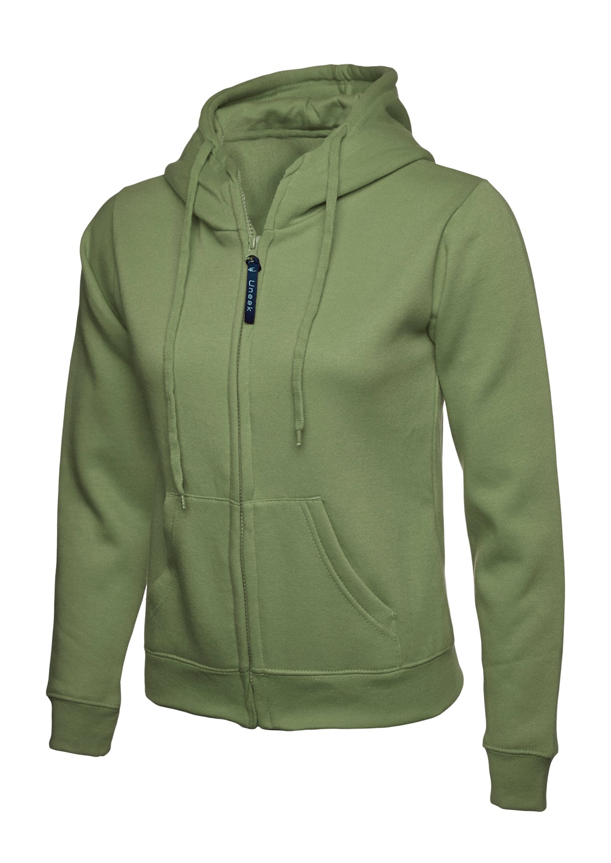 Uneek - Ladies Classic Full Zip Hooded Sweatshirt - UC505