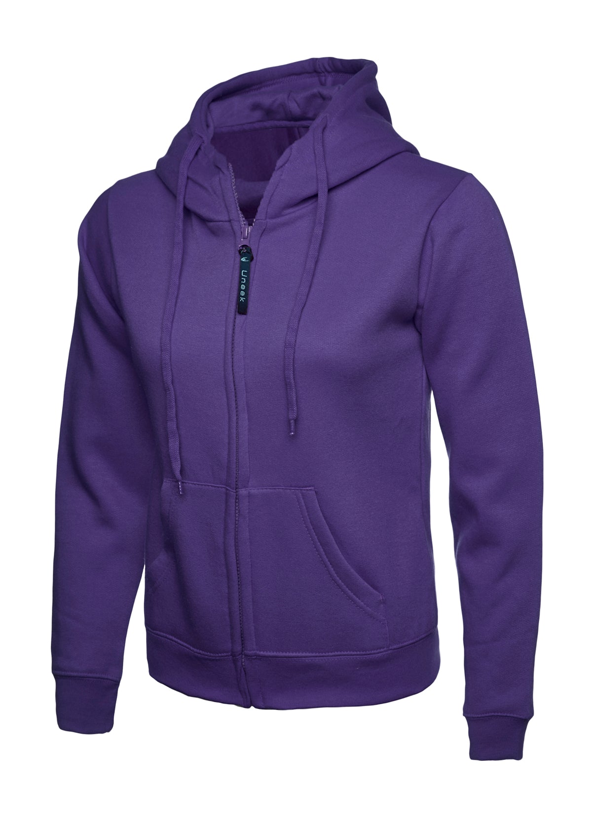 Uneek - Ladies Classic Full Zip Hooded Sweatshirt - UC505