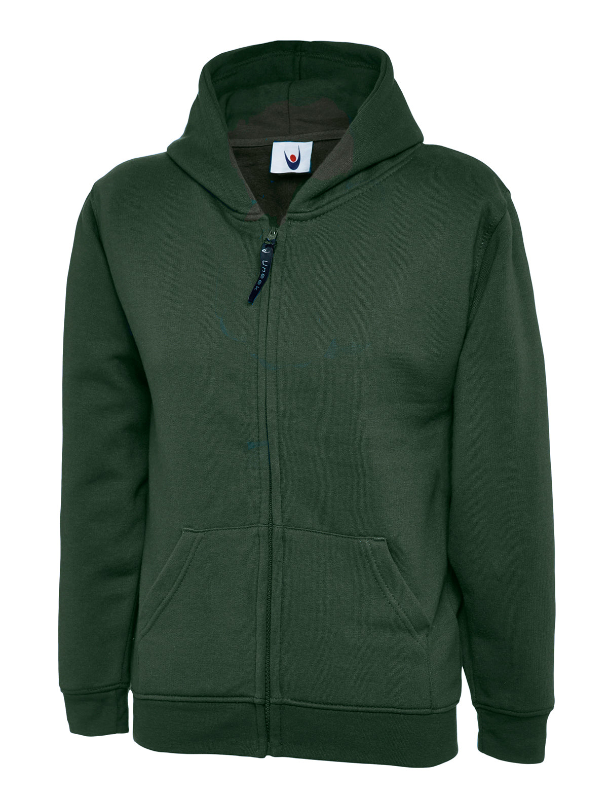 Uneek - Childrens Classic Full Zip Hooded Sweatshirt - UC506