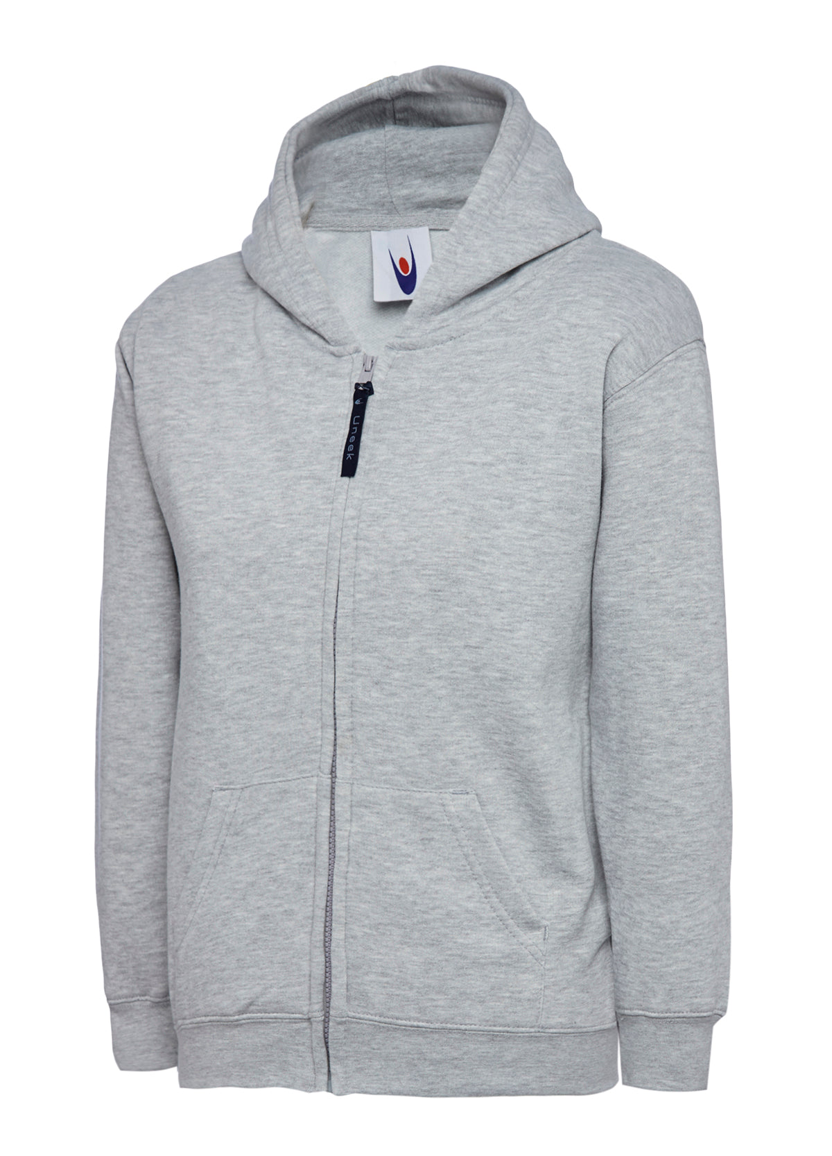Uneek - Childrens Classic Full Zip Hooded Sweatshirt - UC506