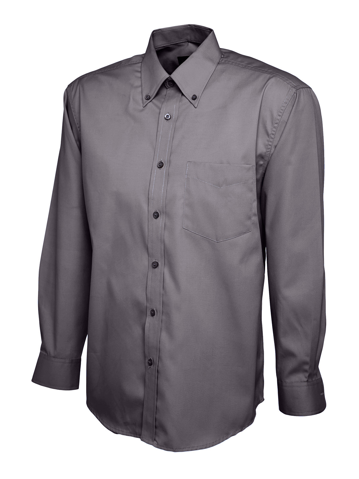 Uneek - Mens Pinpoint Oxford Full Sleeve Shirt - UC701