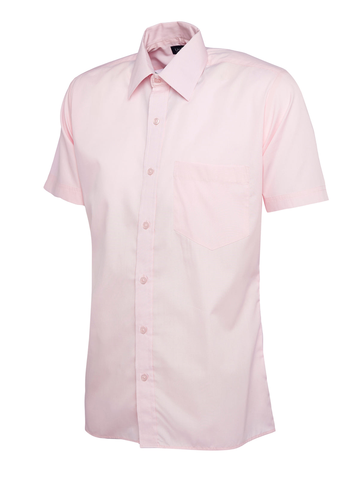 Uneek - Mens Poplin Half Sleeve Shirt - UC710