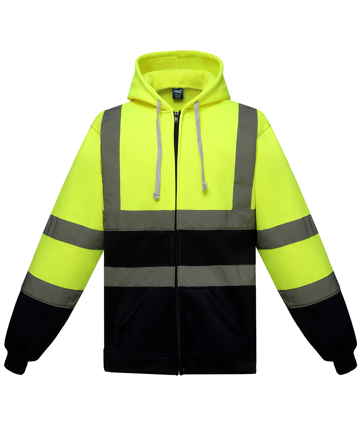 Yoko - Hi-vis zip hoodie (HVK07) - YK012