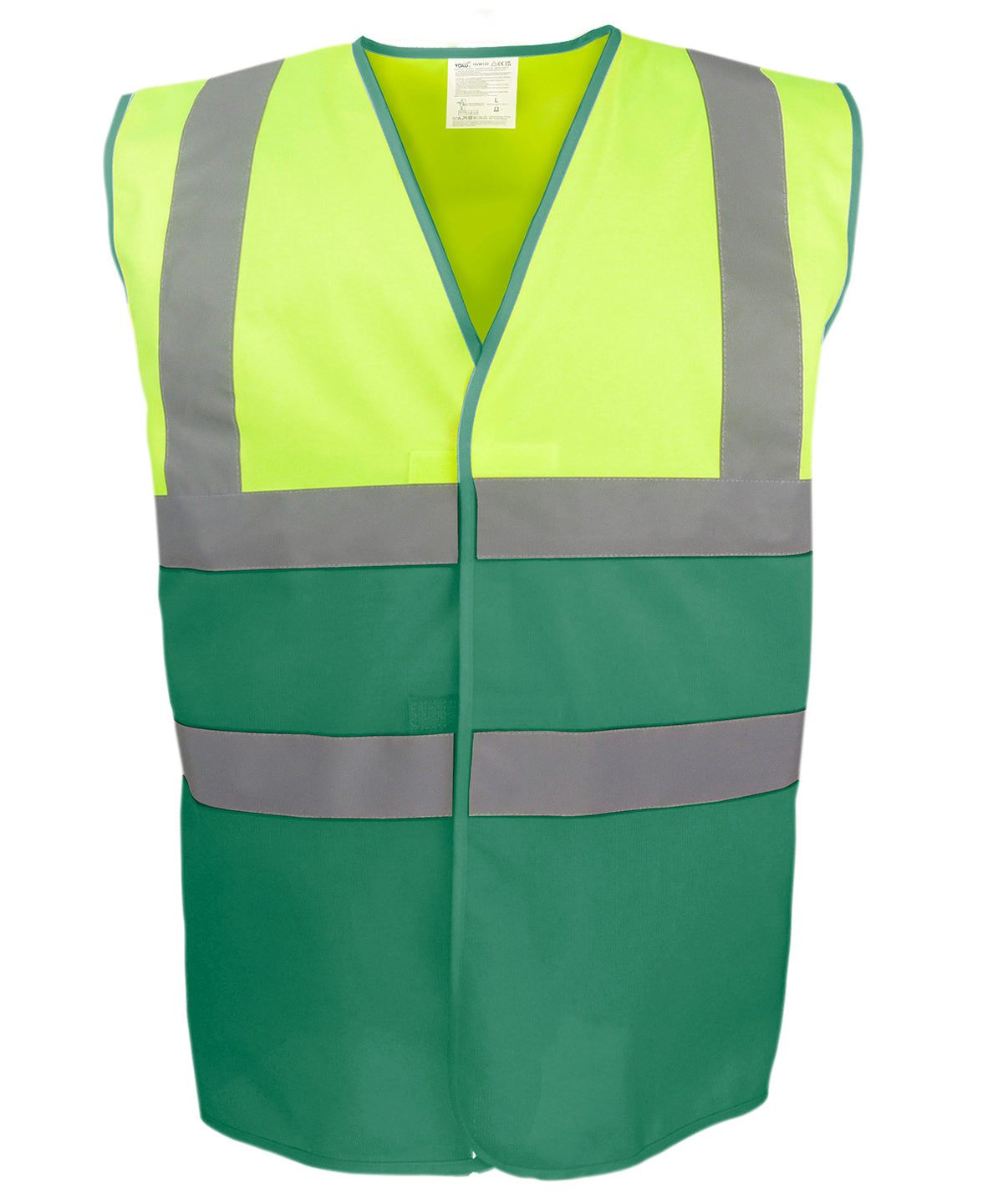Yoko - Hi-vis two-tone waistcoat (HVW122) - YK107