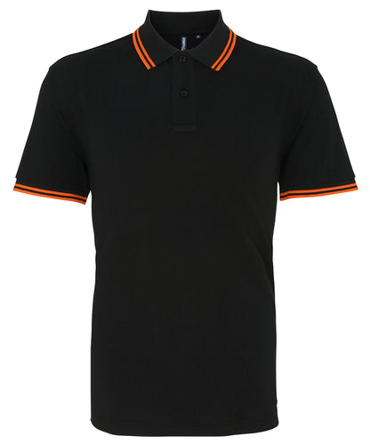 Asquith & Fox - Men's classic fit tipped polo - AQ011