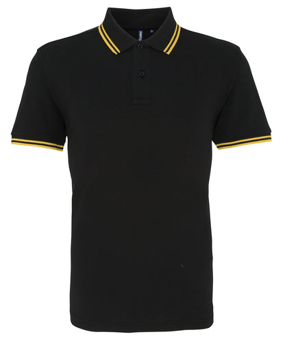 Asquith & Fox - Men's classic fit tipped polo - AQ011