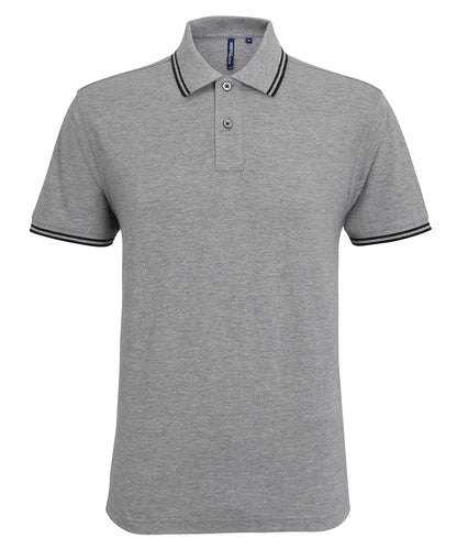Asquith & Fox - Men's classic fit tipped polo - AQ011