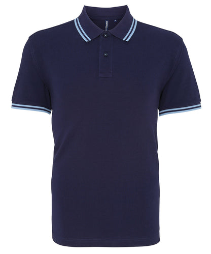 Asquith & Fox - Men's classic fit tipped polo - AQ011