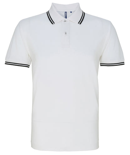 Asquith & Fox - Men's classic fit tipped polo - AQ011