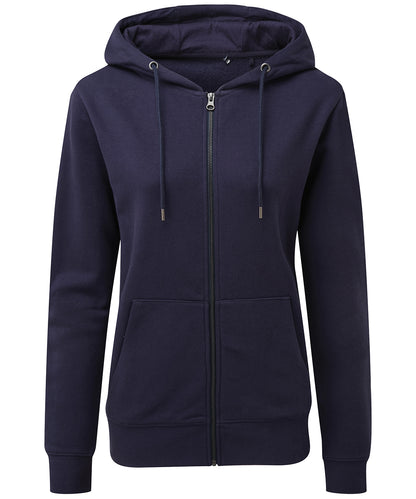Asquith & Fox - Women's zip-through organic hoodie - AQ081