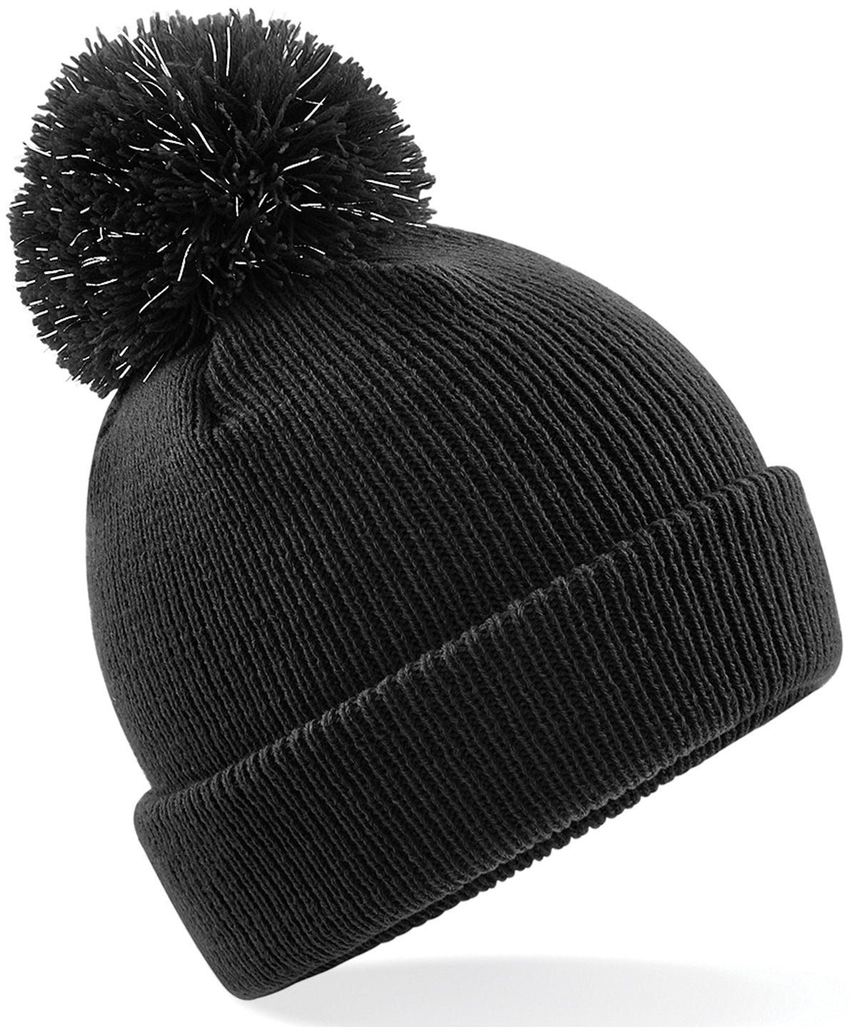 Beechfield - Junior reflective bobble beanie - B406B