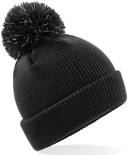 Beechfield - Junior reflective bobble beanie - B406B