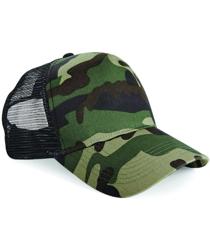 Beechfield - Camo snapback trucker - BC694