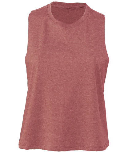 Bella Canvas - Women's racerback cropped tank - BE127