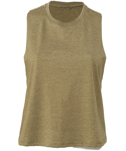 Bella Canvas - Women's racerback cropped tank - BE127