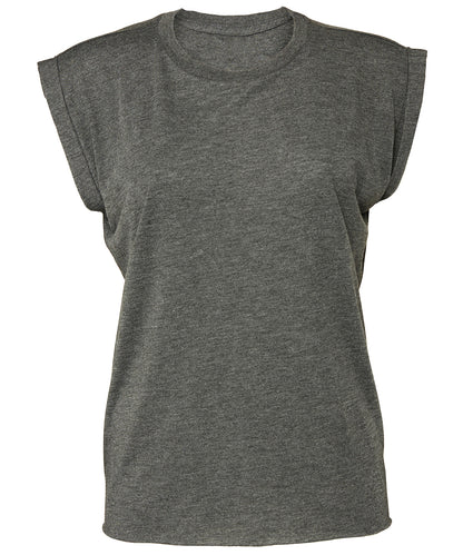 Bella Canvas - Women's flowy muscle tee with rolled cuff - BE128