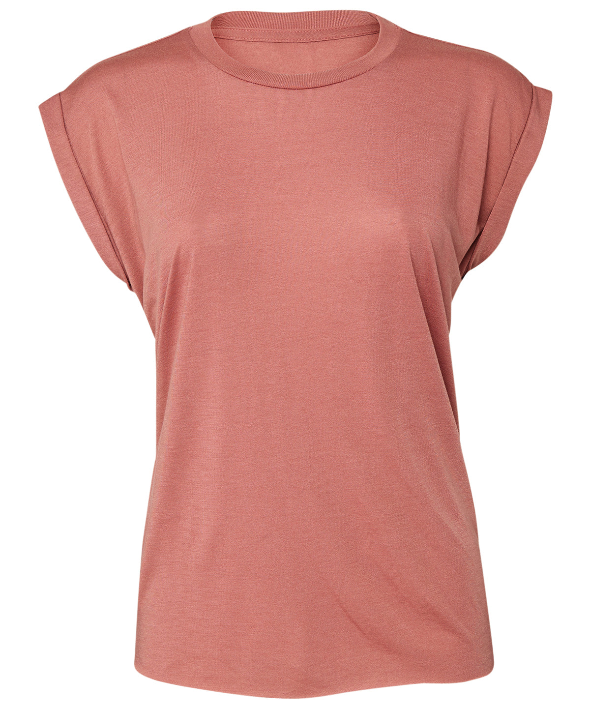 Bella Canvas - Women's flowy muscle tee with rolled cuff - BE128