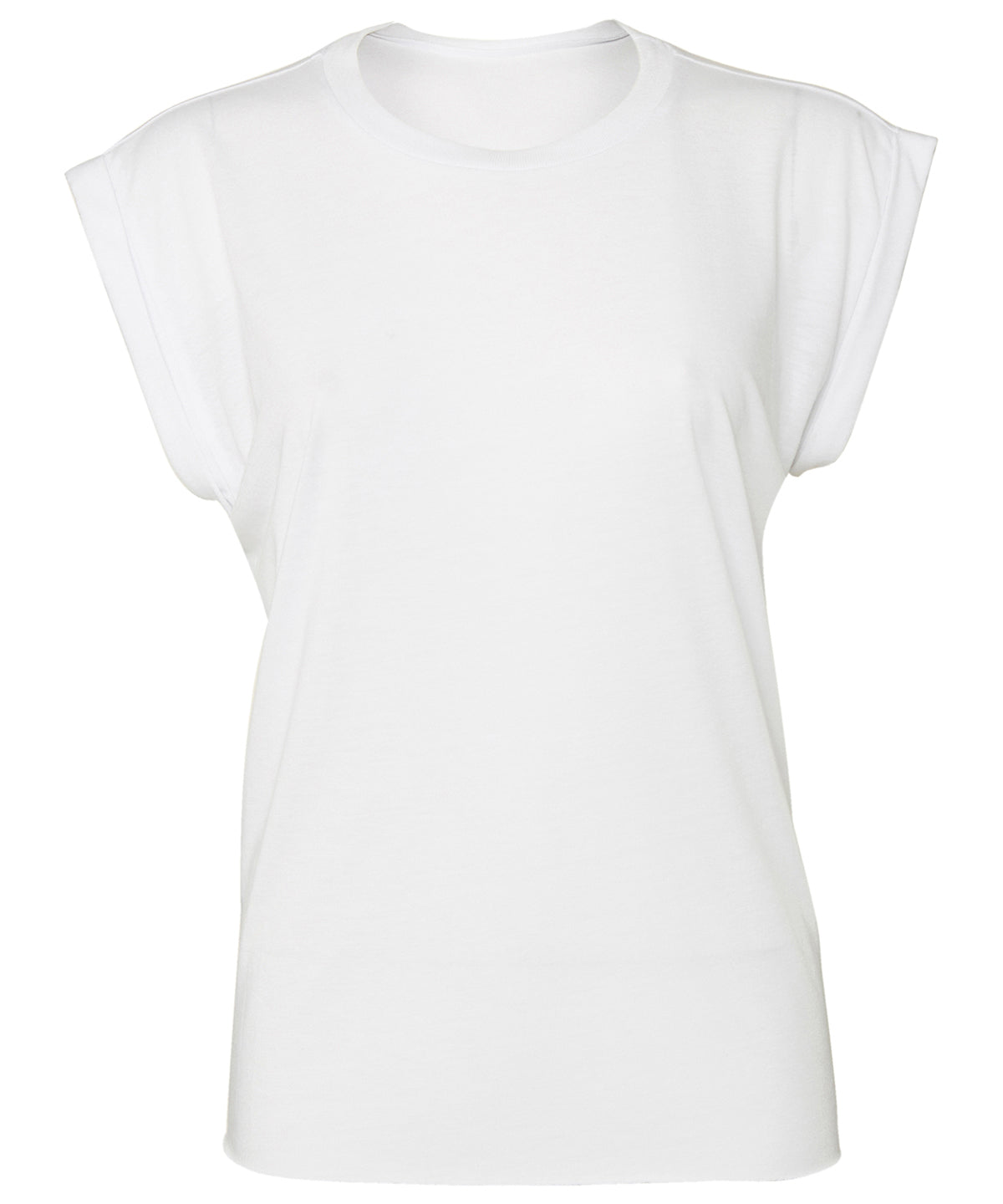 Bella Canvas - Women's flowy muscle tee with rolled cuff - BE128