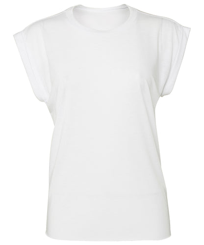 Bella Canvas - Women's flowy muscle tee with rolled cuff - BE128