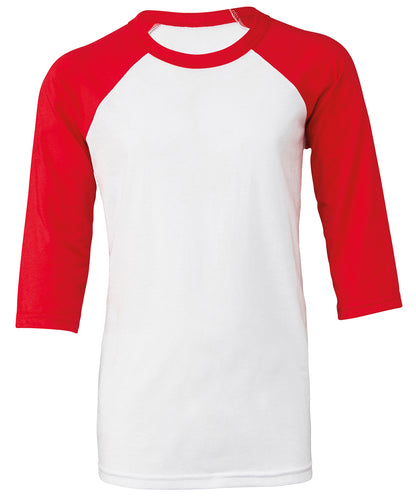Bella Canvas - Youth ¾ sleeve baseball tee - BE218