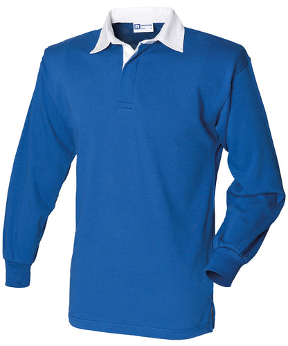 Front Row - Long sleeve plain rugby shirt - FR100
