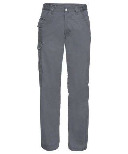 Russell Europe - Polycotton twill workwear trousers - J001M