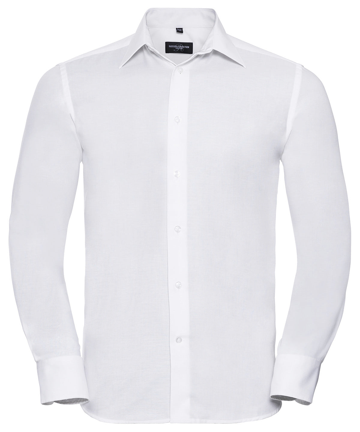 Russell Collection - Long sleeve easycare tailored Oxford shirt - J922M