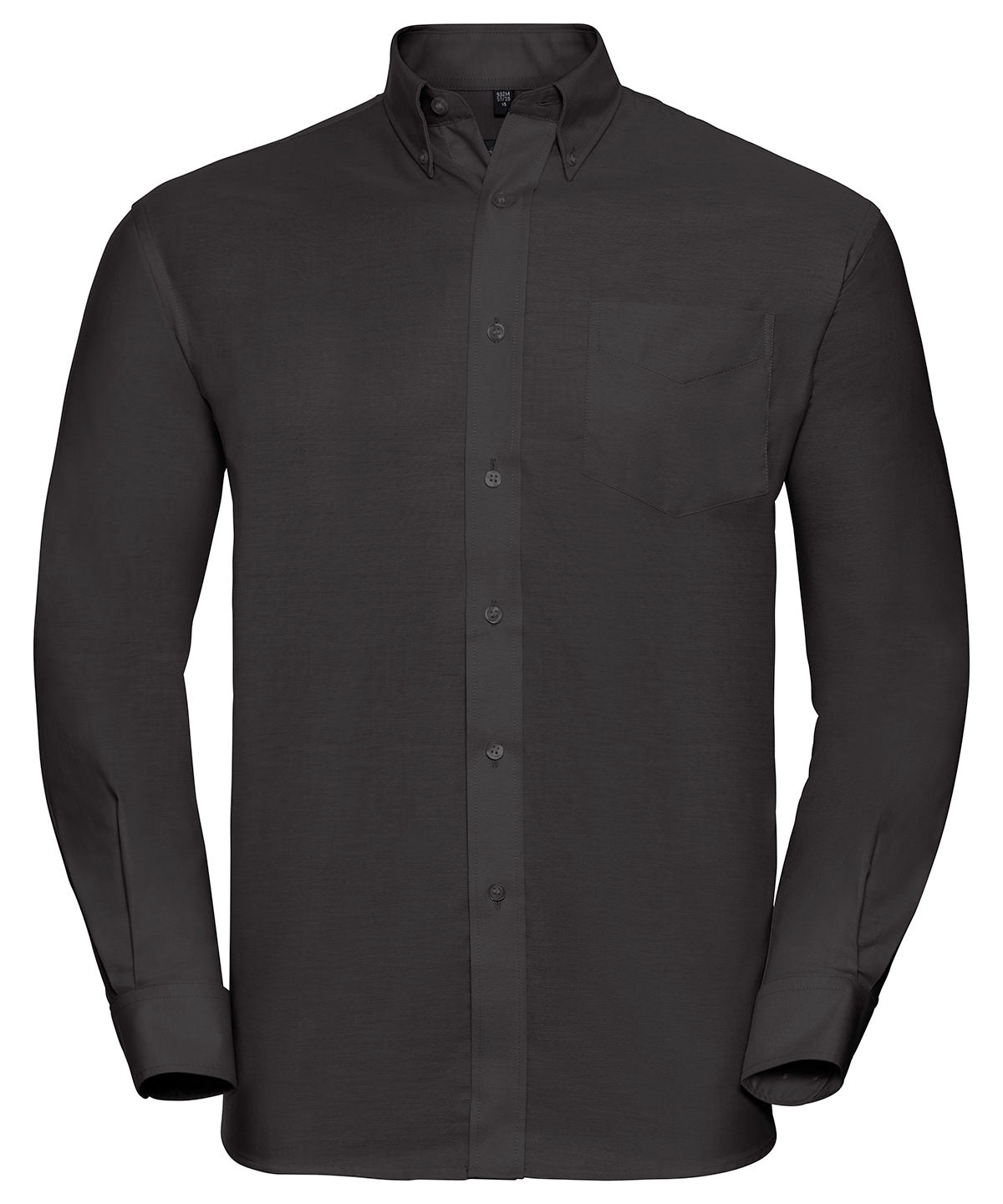 Russell Collection - Long sleeve easycare Oxford shirt - J932M