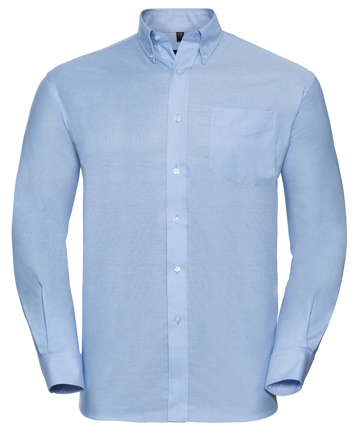 Russell Collection - Long sleeve easycare Oxford shirt - J932M