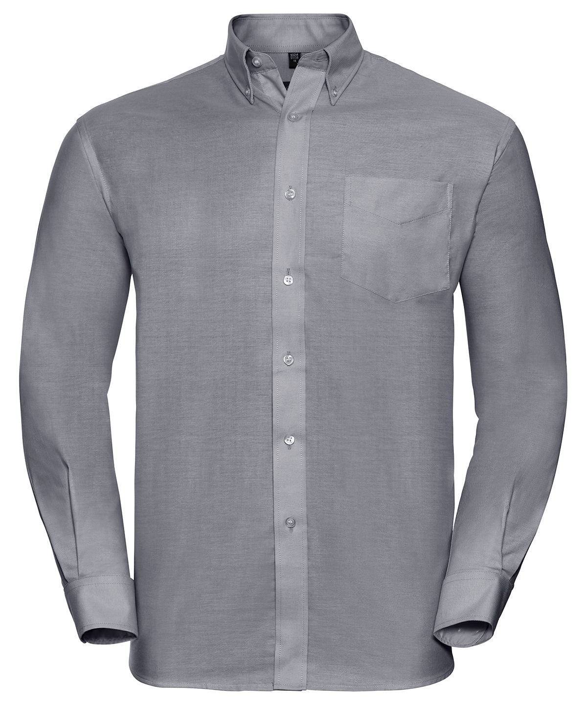 Russell Collection - Long sleeve easycare Oxford shirt - J932M