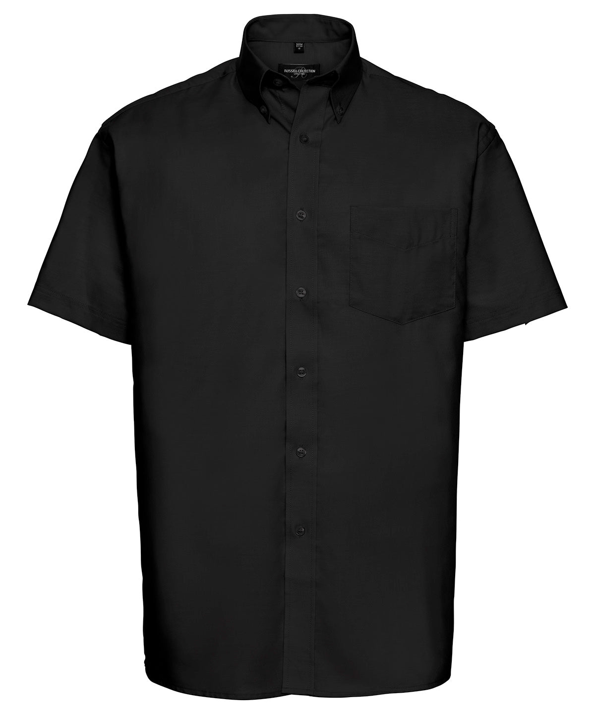 Russell Collection - Short sleeve easycare Oxford shirt - J933M