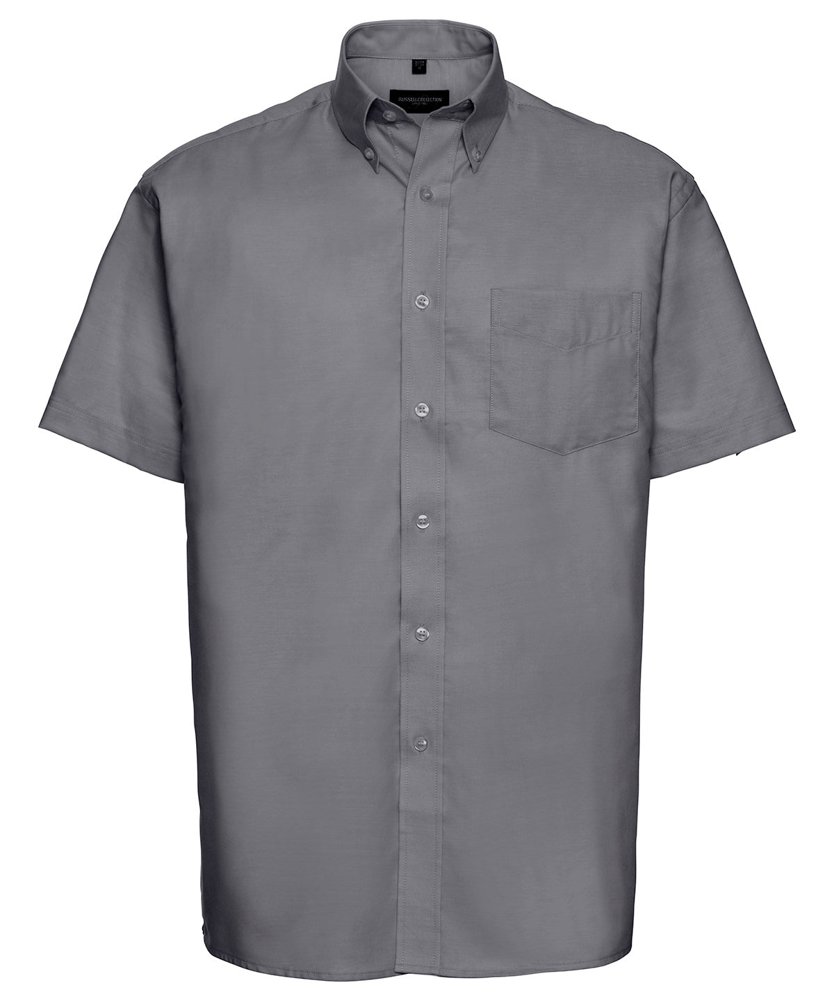 Russell Collection - Short sleeve easycare Oxford shirt - J933M
