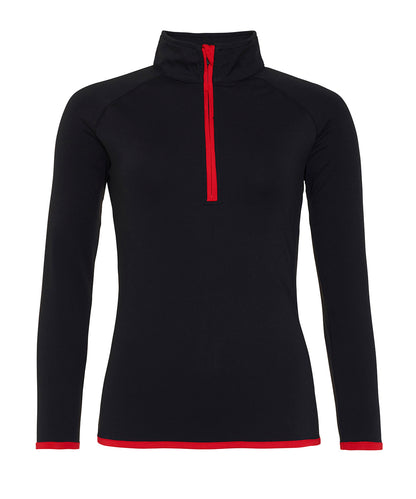 AWDis Just Cool - Women's cool ½ zip sweatshirt - JC036