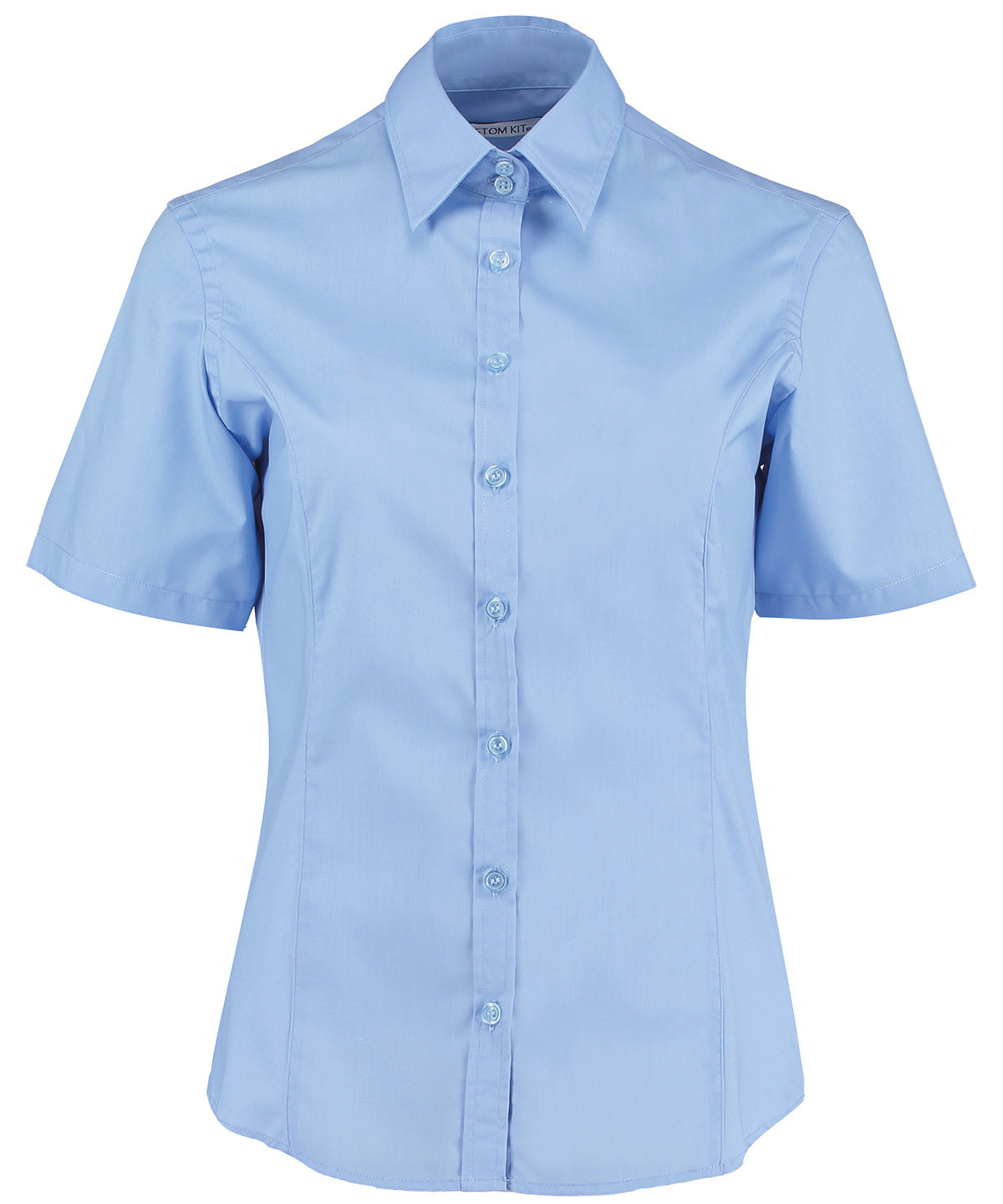 Kustom Kit - Business blouse short-sleeved (tailored fit) - K742F