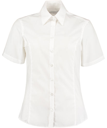 Kustom Kit - Business blouse short-sleeved (tailored fit) - K742F