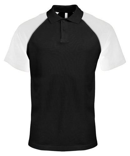 Kariban - Polo baseball contrast polo shirt - KB226