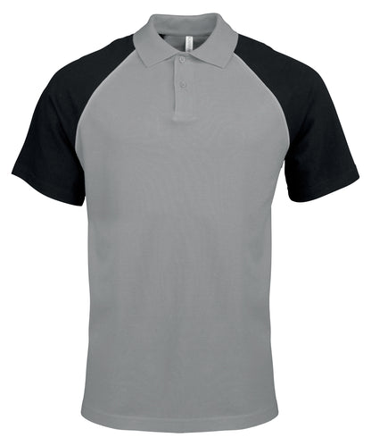 Kariban - Polo baseball contrast polo shirt - KB226