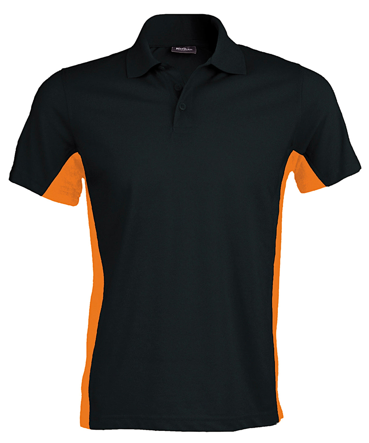 Kariban - Flags short sleeve bi-colour polo shirt - KB232