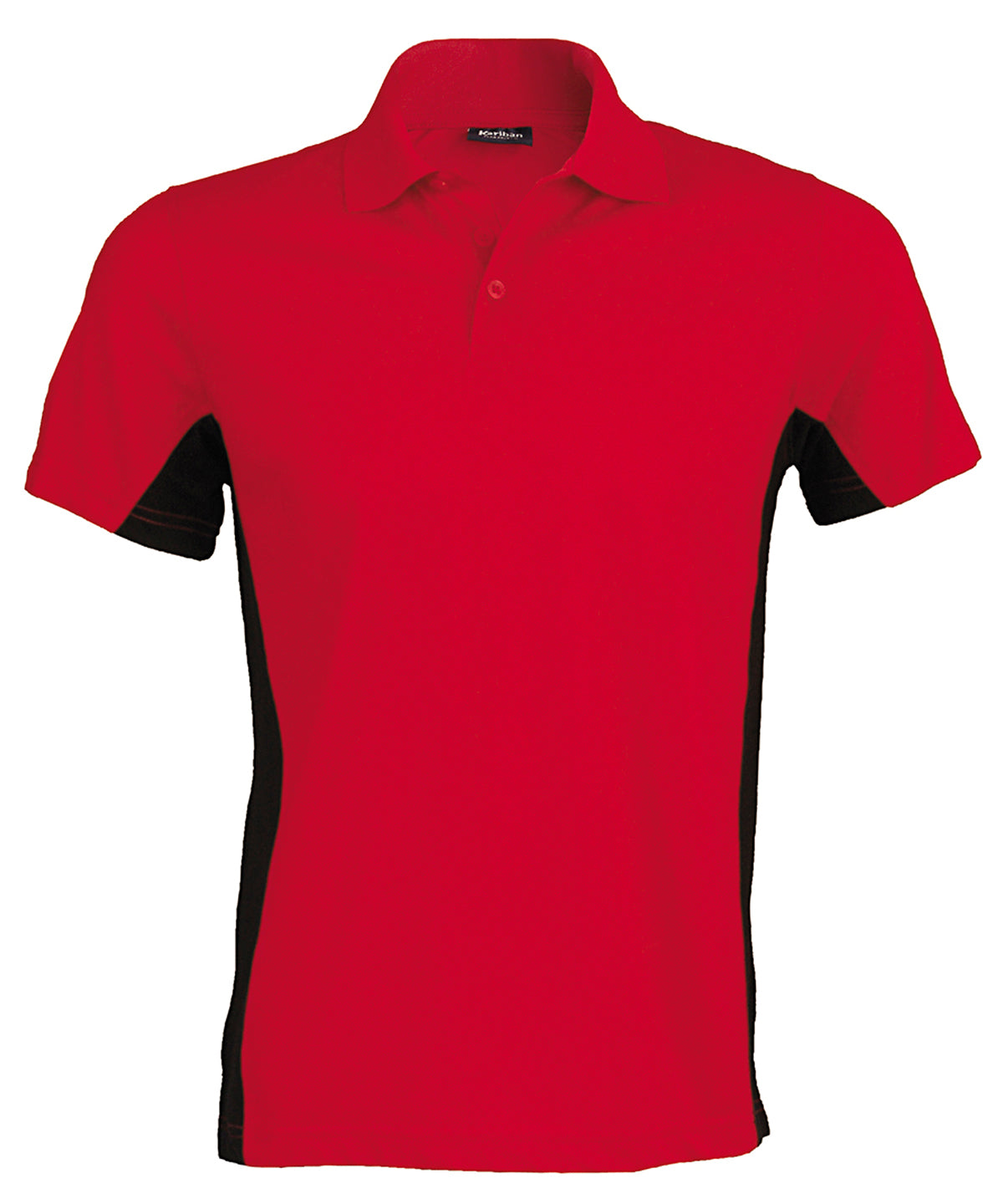 Kariban - Flags short sleeve bi-colour polo shirt - KB232