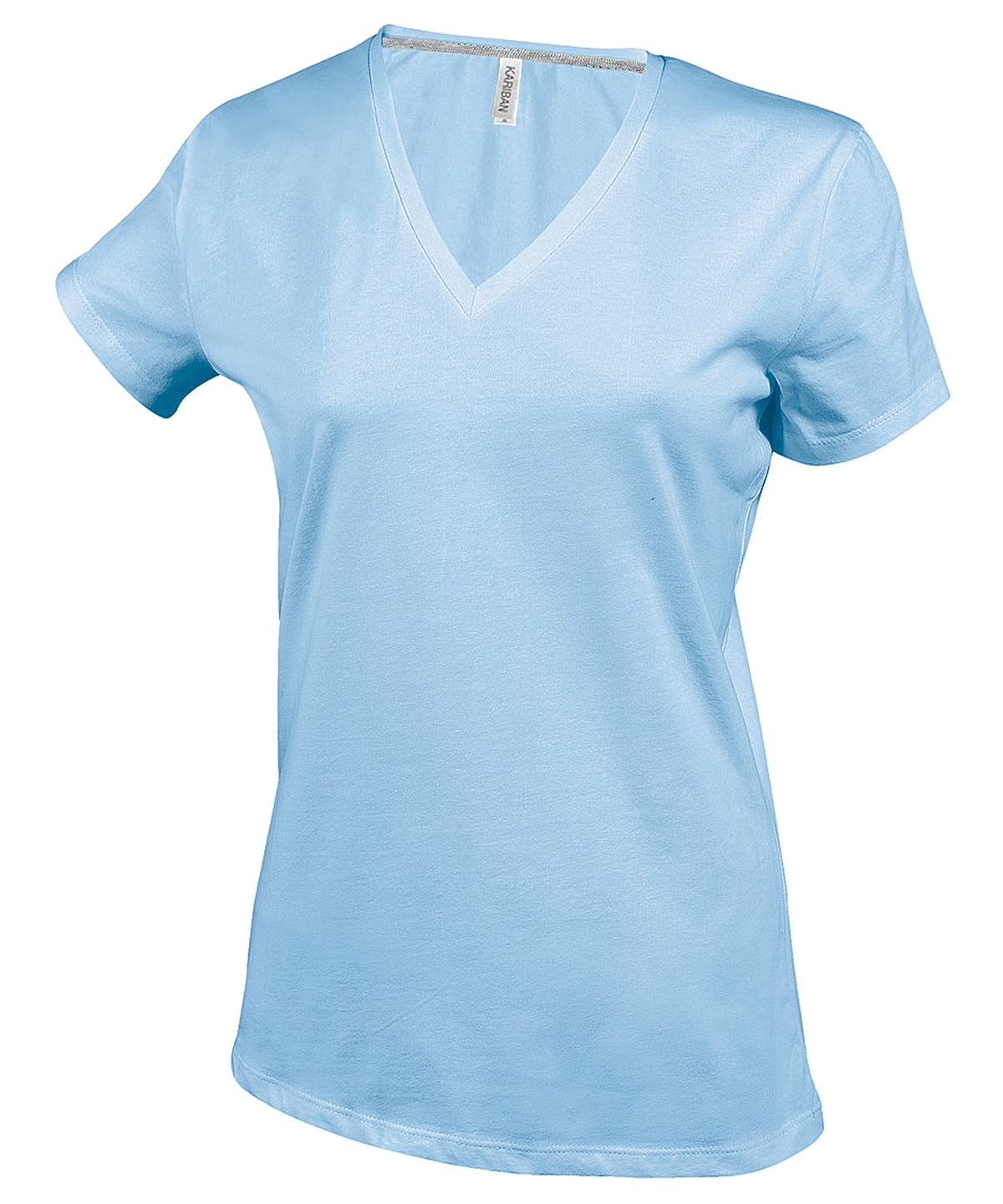 Kariban - Ladies' short-sleeved V-neck T-shirt - KB381