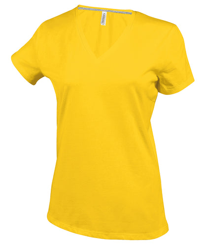 Kariban - Ladies' short-sleeved V-neck T-shirt - KB381