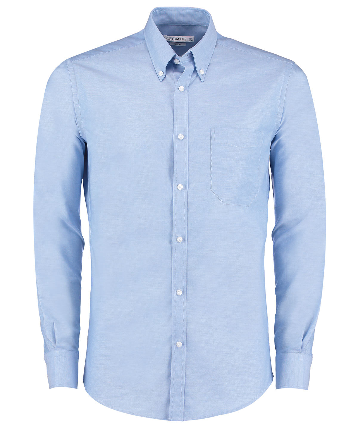 Kustom Kit - Slim fit workwear Oxford shirt long-sleeved (slim fit) - KK184