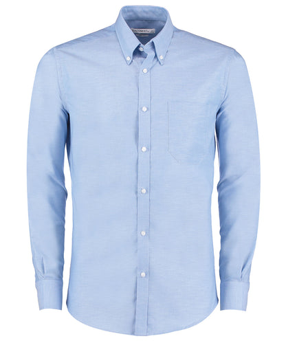 Kustom Kit - Slim fit workwear Oxford shirt long-sleeved (slim fit) - KK184