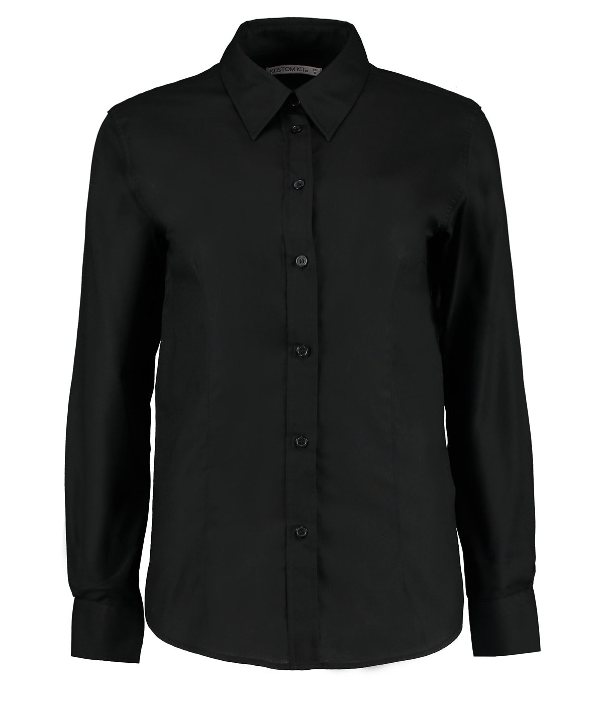 Kustom Kit - Women's workplace Oxford blouse long-sleeved (tailored fit) - KK361