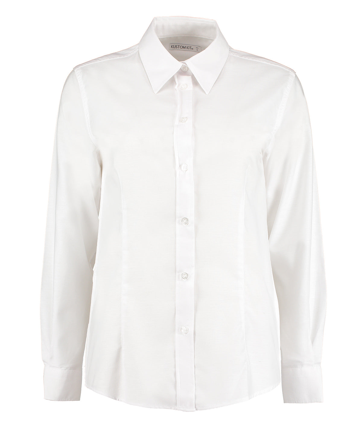Kustom Kit - Women's workplace Oxford blouse long-sleeved (tailored fit) - KK361