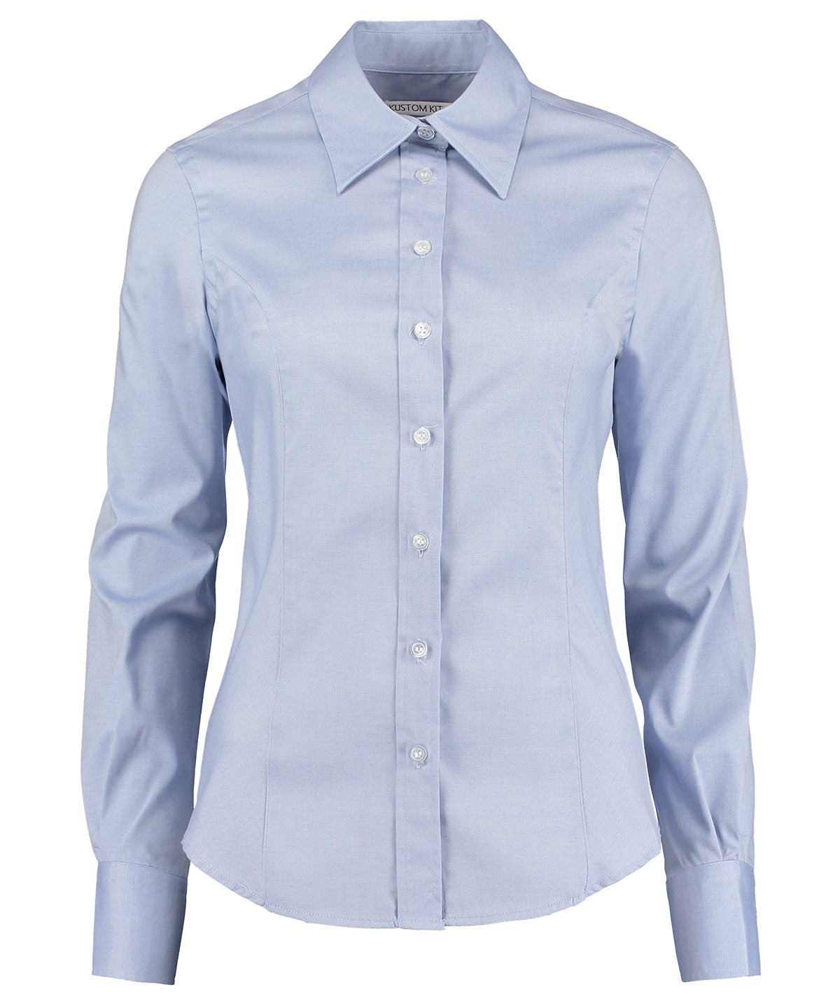 Kustom Kit - Women's corporate Oxford blouse long-sleeved (tailored fit) - KK702