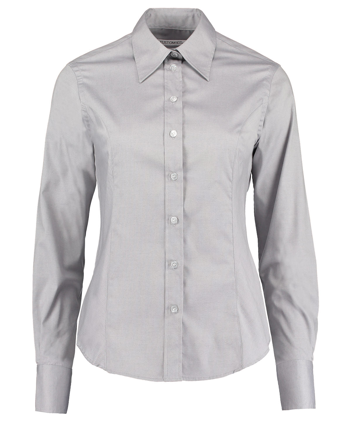 Kustom Kit - Women's corporate Oxford blouse long-sleeved (tailored fit) - KK702