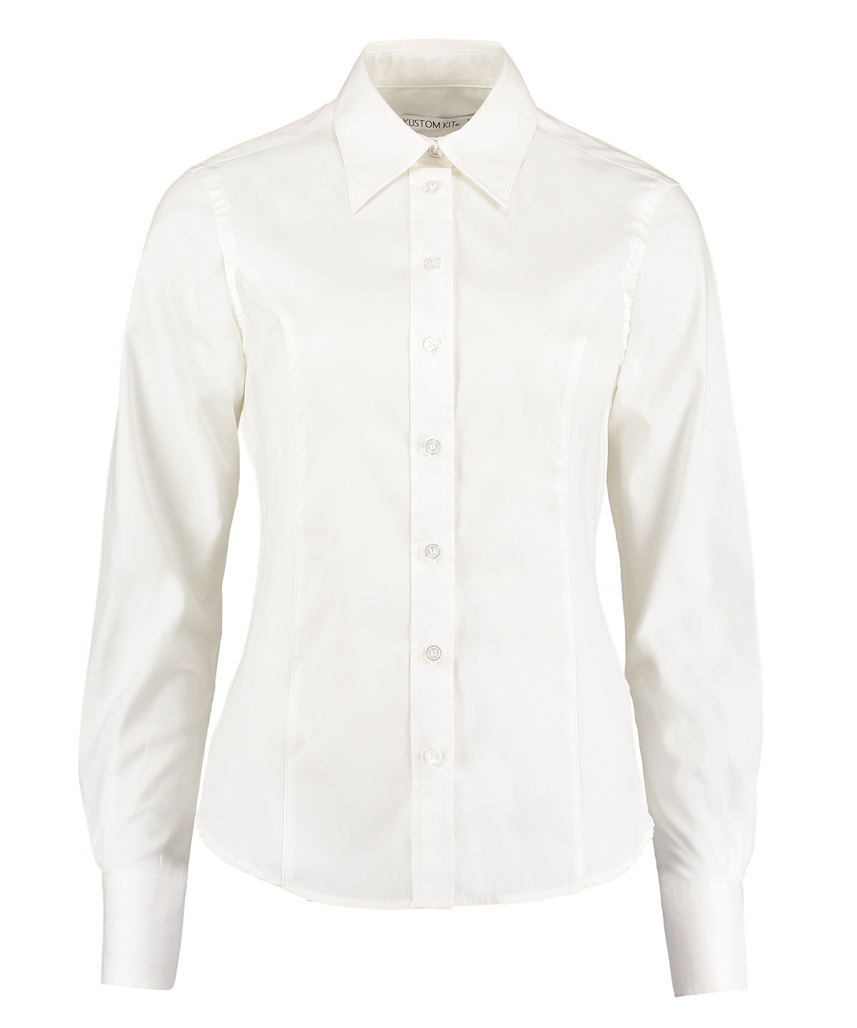 Kustom Kit - Women's corporate Oxford blouse long-sleeved (tailored fit) - KK702