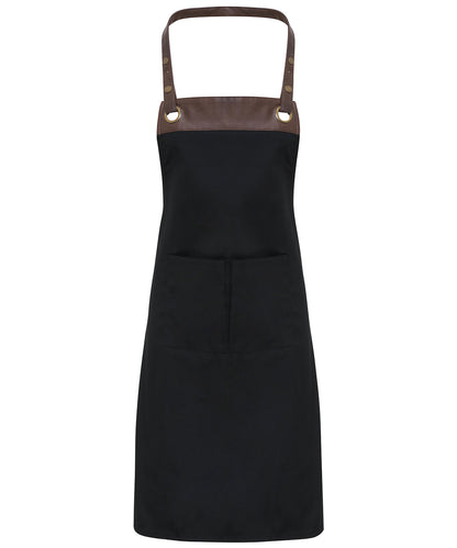 Premier - Espresso bib apron - PR123
